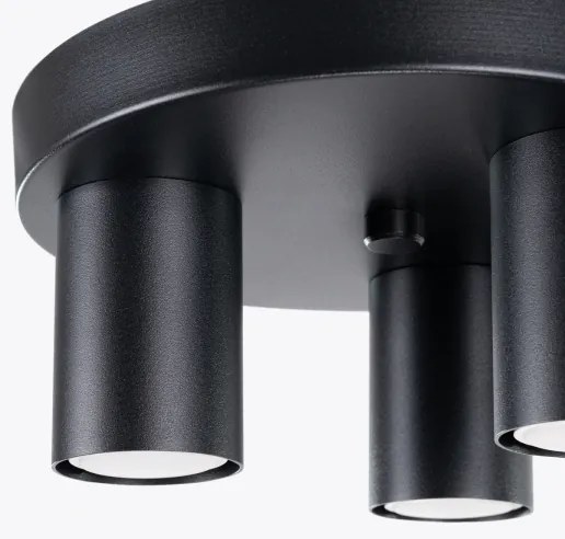 Spot Sollux SL.1466 LAGOS 3xGU10/10W/230V negru