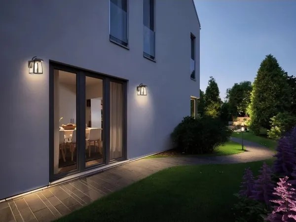 Viking - Aplica solară de perete LED dimabilă/2W/3,7V IP54 4000K 2000 mAh