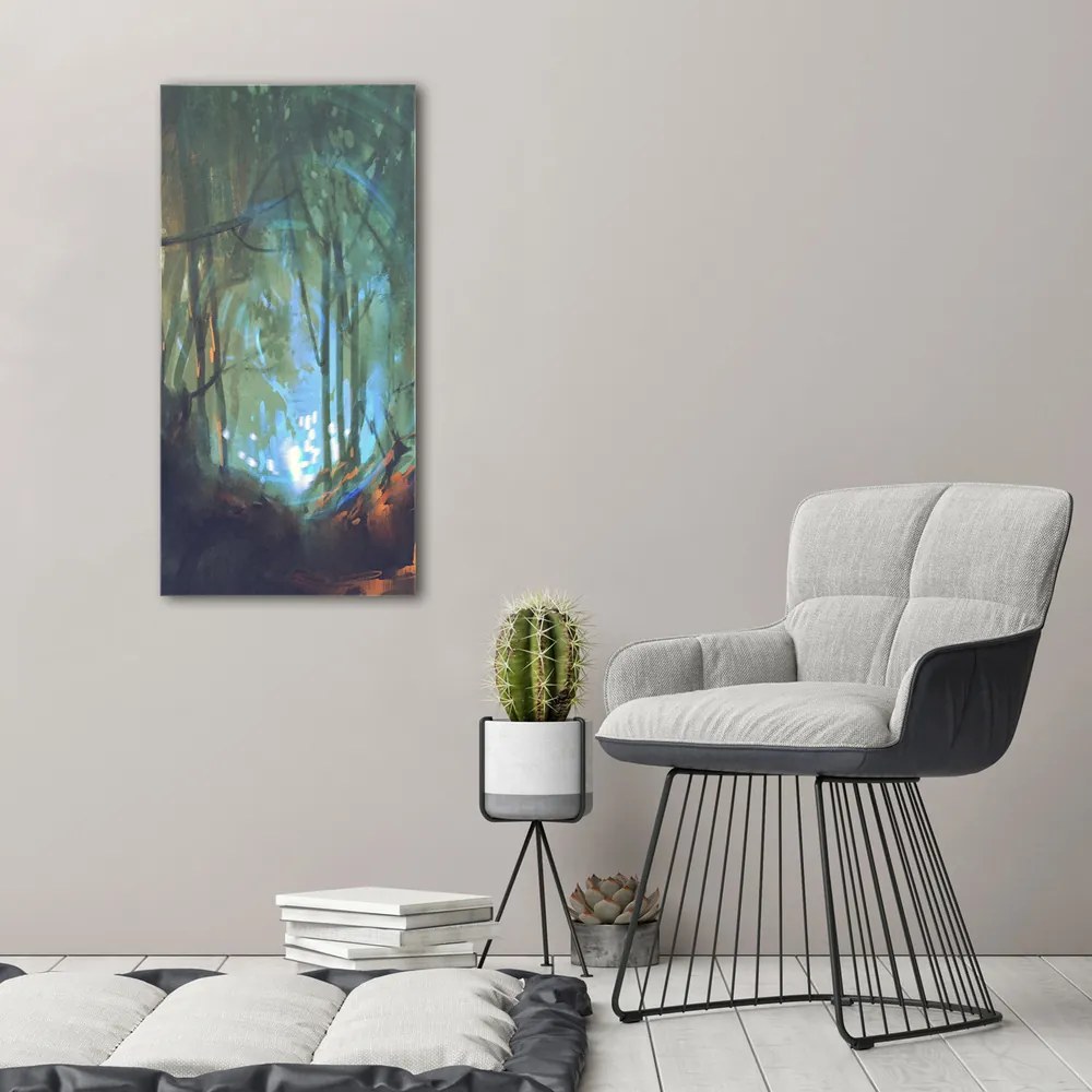 Tablou pe pânză canvas Pădure mistic