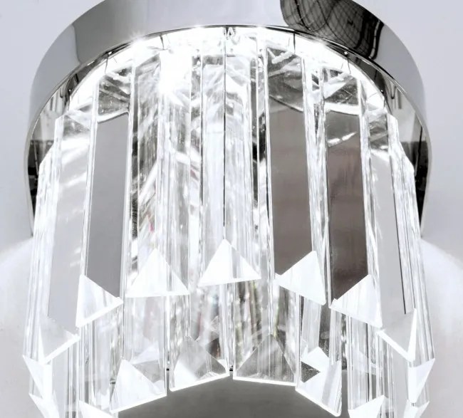 Aplica LED design LUX PRISM, chrome