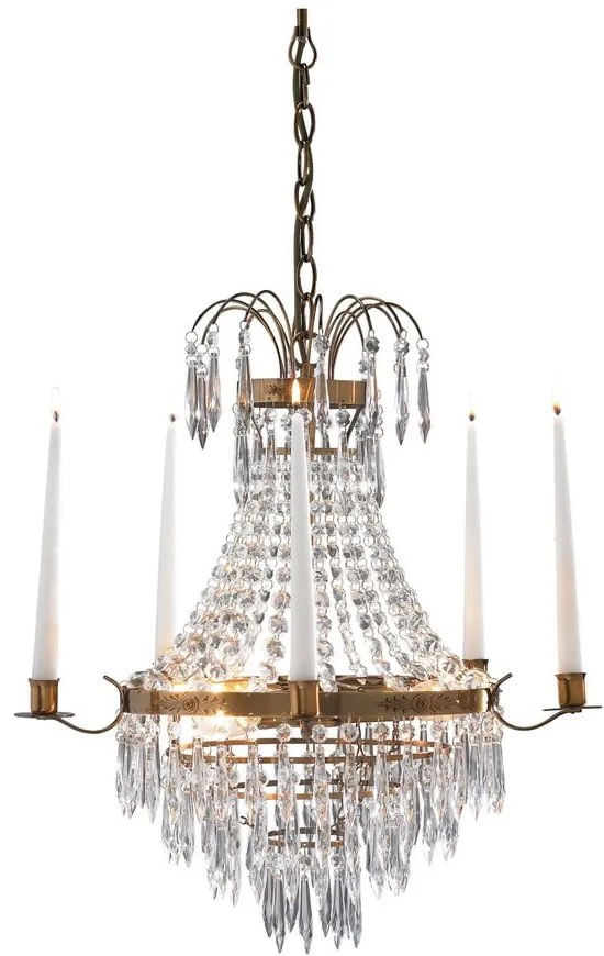 Lustră aurie ø 50 cm Krageholm – Markslöjd