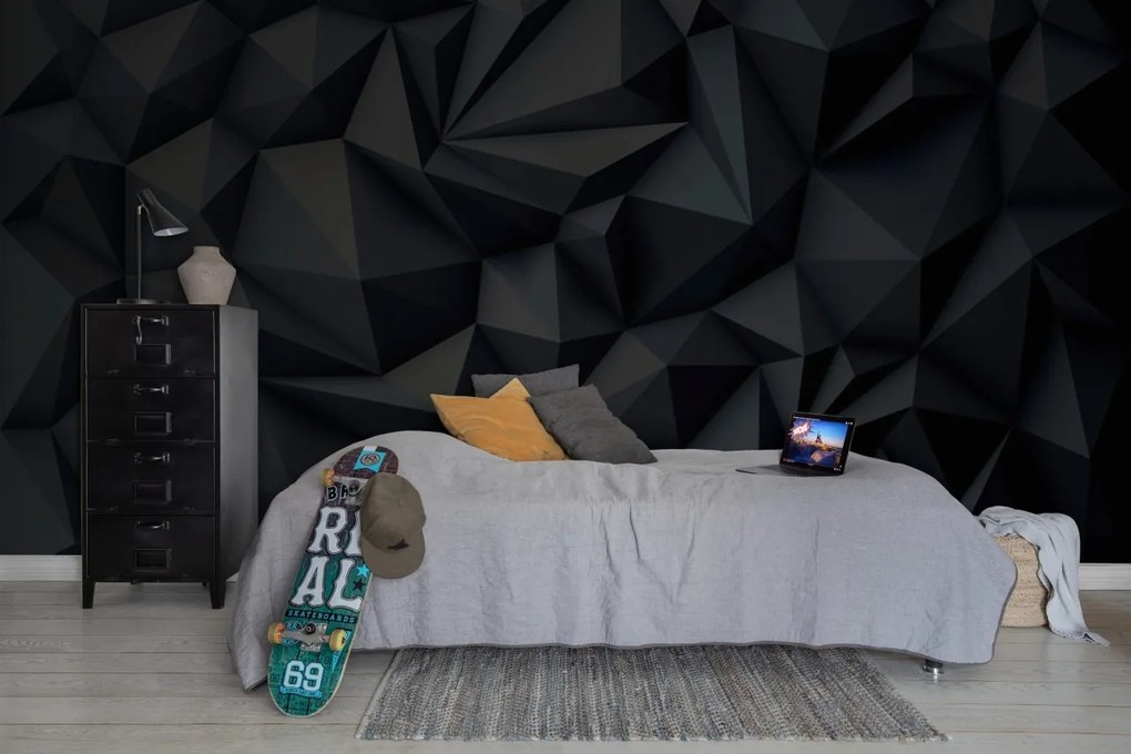 Tapet Acoustic Panel, Black, Rebel Walls