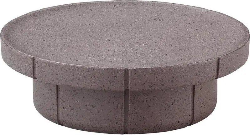 Săpunieră gri închis din polirășină Kua – Blomus