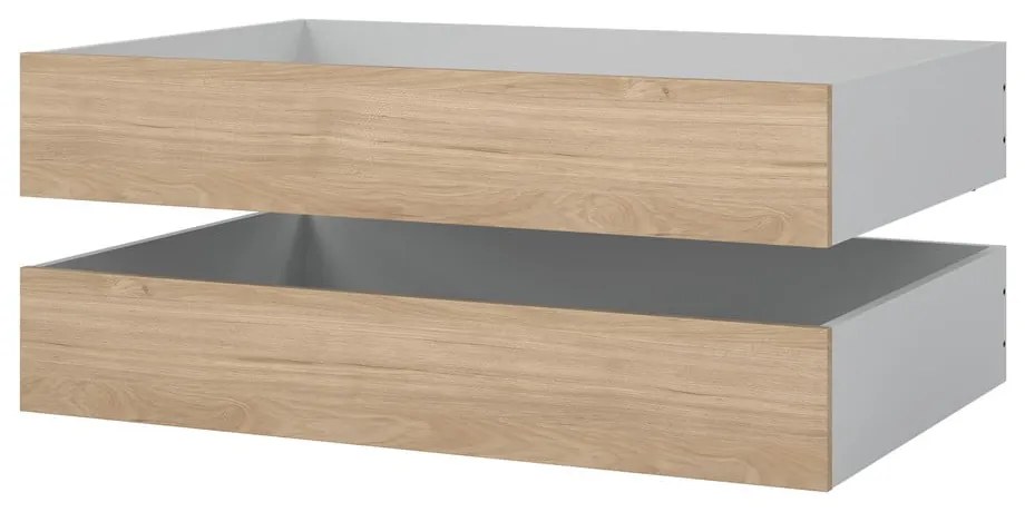 Sertare sub pat în culoare naturală 2 buc. Naia – Tvilum