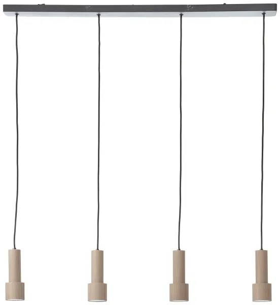 Lustră pe cablu Brilliant CADIZ 4xGU10/10W/230V bronz