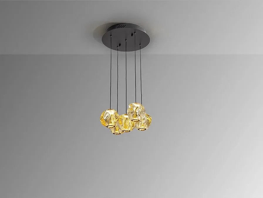 Lustra LED suspendata design decorativ modern Zaria 5L