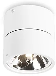 Set de 2 spoturi moderne albe rotunde reglabile - Go Nine