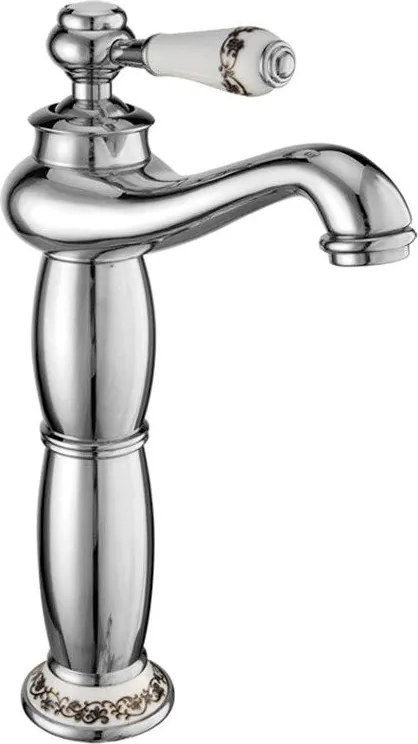 Mexen Draco baterie înaltă pentru chiuvetă, crom - 745410-00