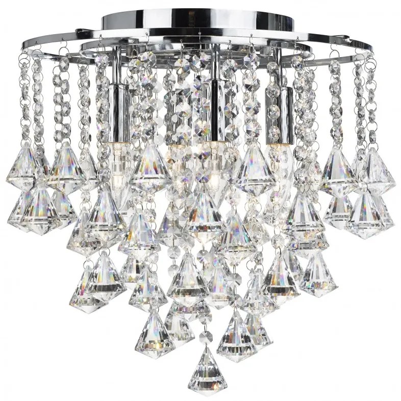 Lustra cristal aplicata design LUX Dorchester 4L 3494-4CC SRT