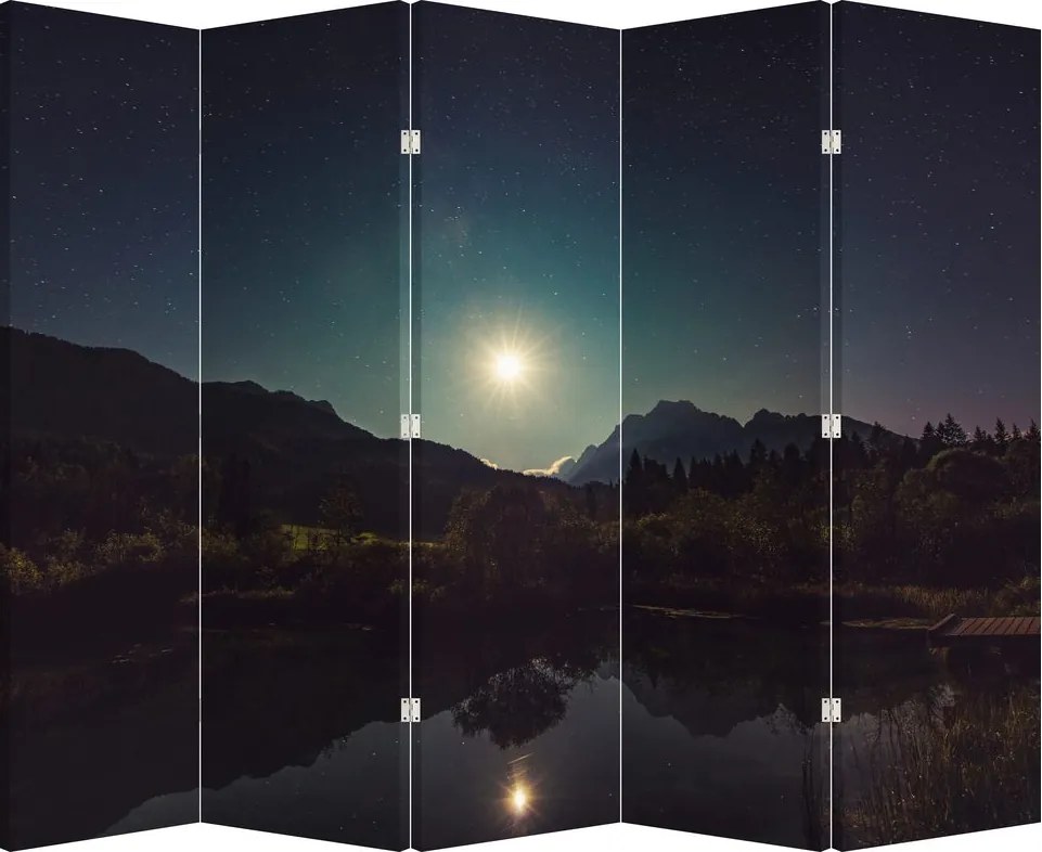 Paravan - Cerul nocturn (210x170 cm)