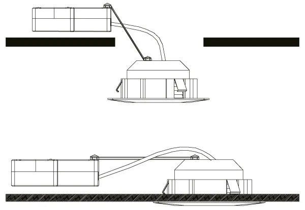 Eglo 95844 - SET 3x Corp de iluminat LED tavan fals PINEDA 1xLED/4,9W/230V