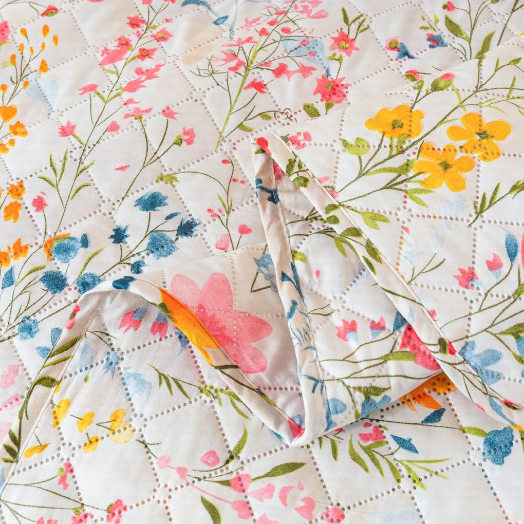 Cuvertura de pat MILLEFLEUR, colorată Dimensiune: 220 x 240 cm