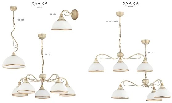 Lampa suspendata XSARA 5xE27/60W