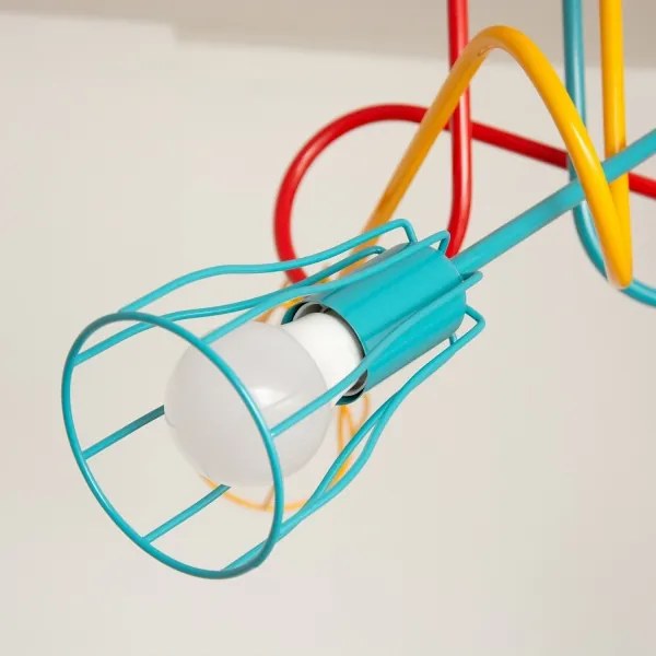 Lustră aplicată pentru copii OXFORD 3xE27/15W/230V