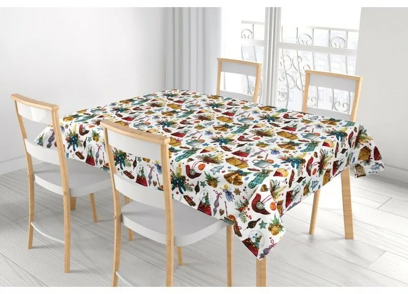Bellatex Fată de masă Crăciun Crăciun, 120 x 140cm, 120 x 140 cm