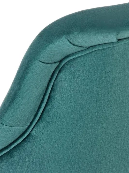 Scaun Toledo 2 velvet verde/stejar miere Monolith 37