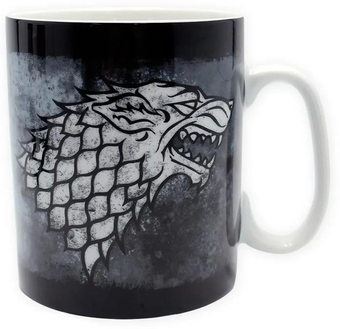 Cana ceramica licenta Game of Thrones - Casa Stark 460 ml