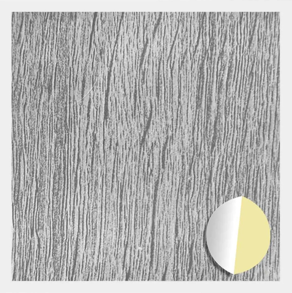 vidaXL Copertă autocolantă pentru șuruburi 12 pcs Gri Sonoma