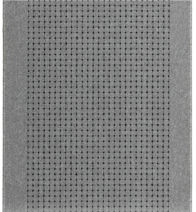 Traversa Antiderapanta Hol Bucatarie, Model Lester, Latime 100 cm, Gri