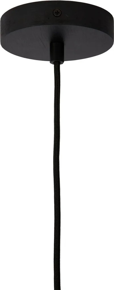 Pendul cu Spot din bambus negru Java