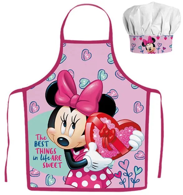 Disney Minnie Sweets Set de șorț pentru copii de 2 bucăți