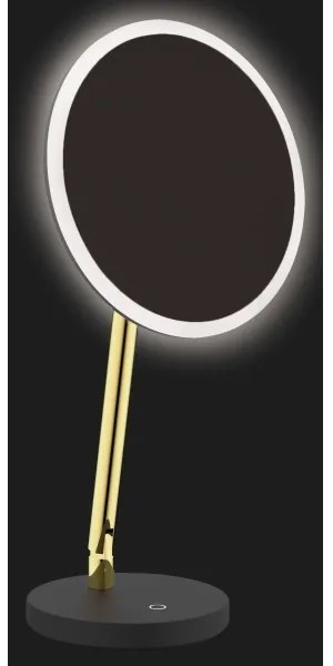 Deante ADI_Z812-LED Oglindă cosmetică reîncărcabilă pentru baie SILIA, LED 5 V, 5000 mAh, 2700–6500 K, IP44