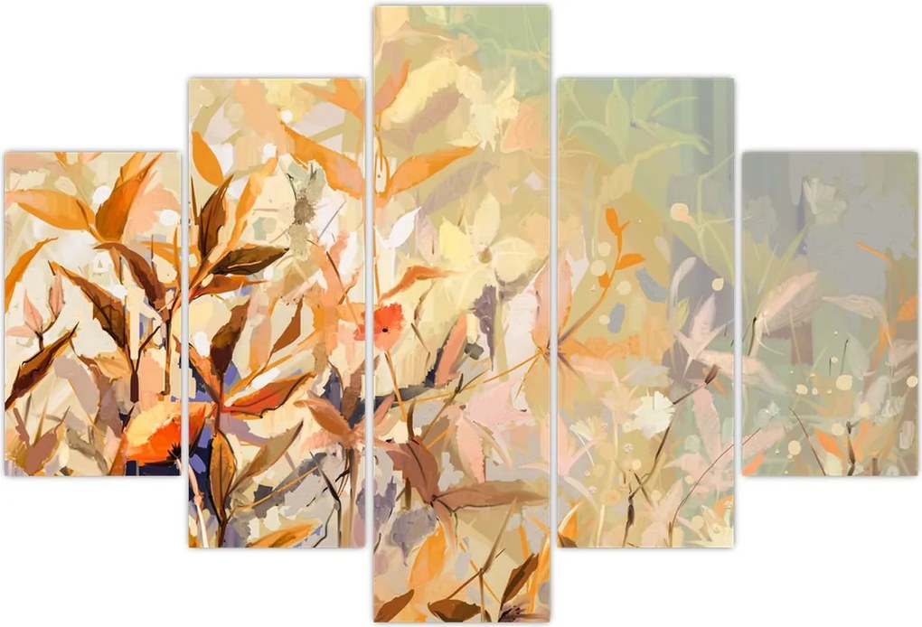 Tablou - Plante pictate (150x105 cm)