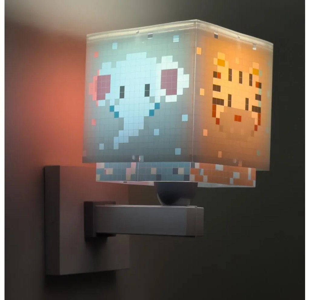 Dalber 63379 - Aplica de perete pentru copii LITTLE PIXEL 1xE27/15W/230V