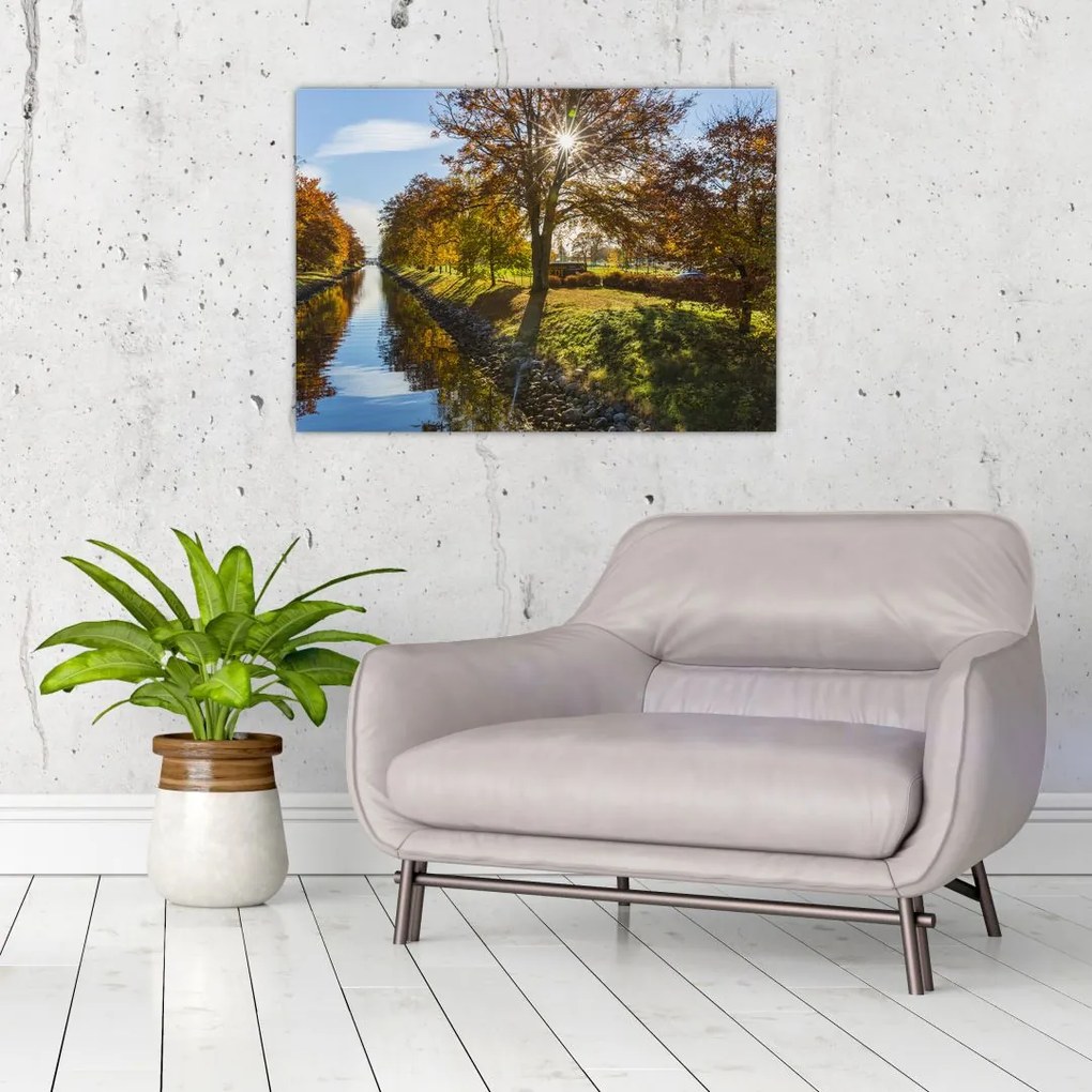 Tablou cu canal de apă (70x50 cm)