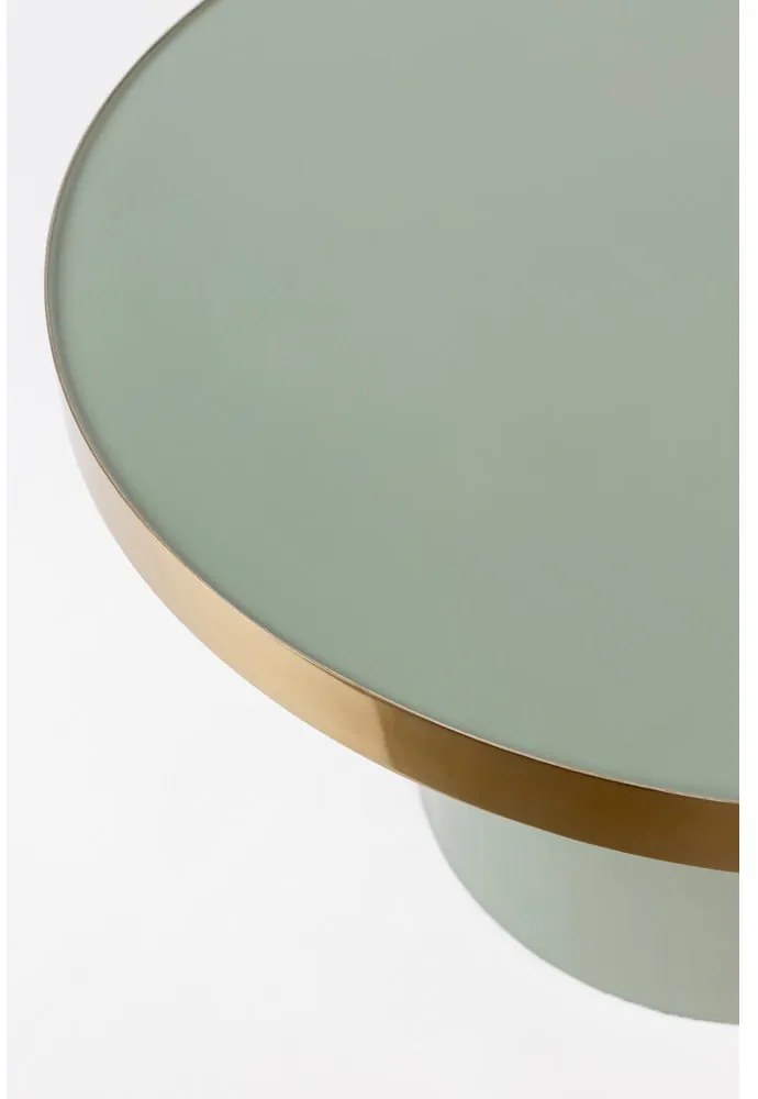 Măsuță auxiliară rotundă din metal ø 60 cm Glam – Zuiver