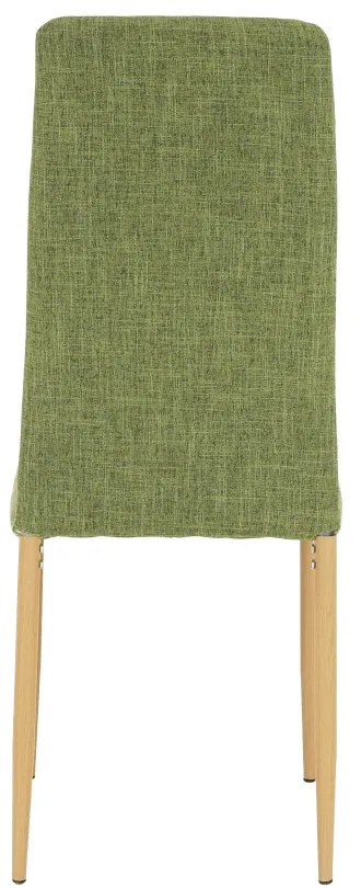 Scaun de sufragerie Collort nova (verde + fag). 744542