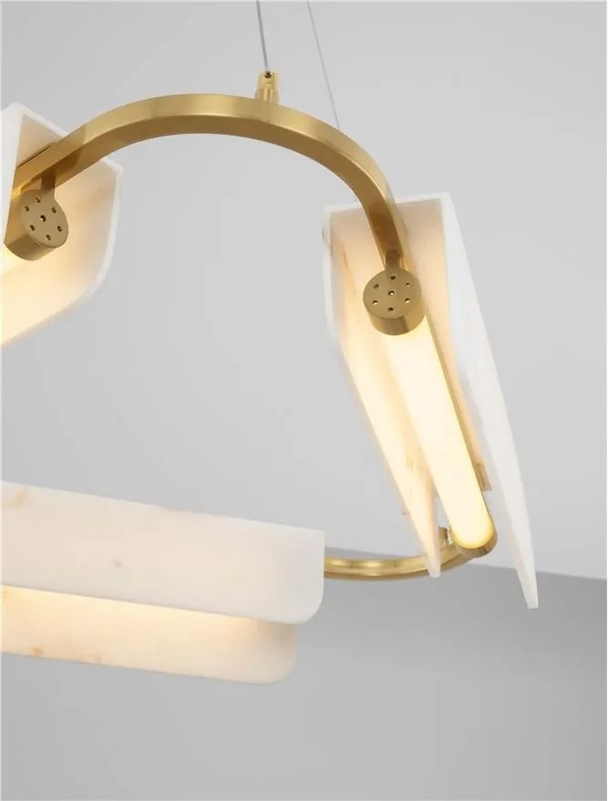 Lustra LED suspendata design modern AIDER, 63cm
