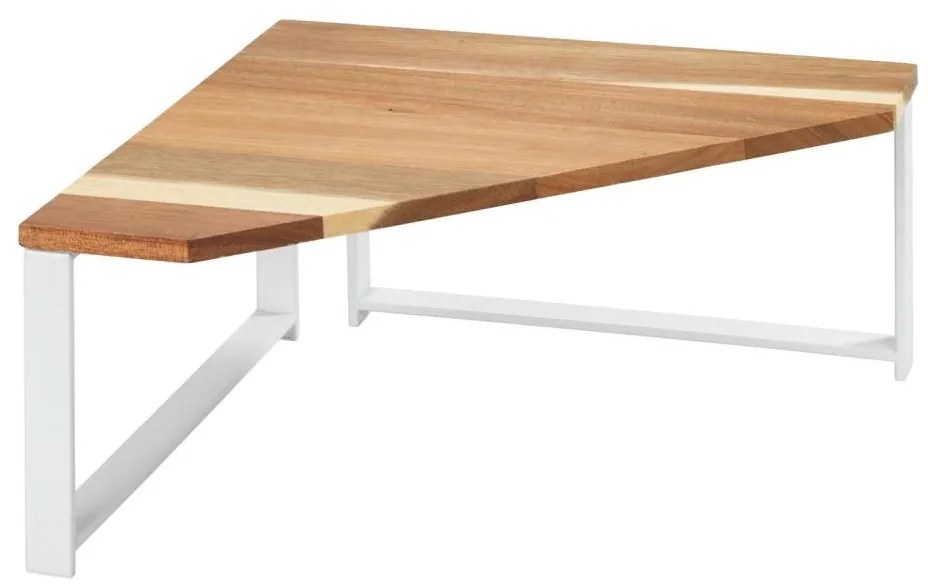 WENKO Poliță LOUISA 30 x 30 cm, alb/maro - 53026100