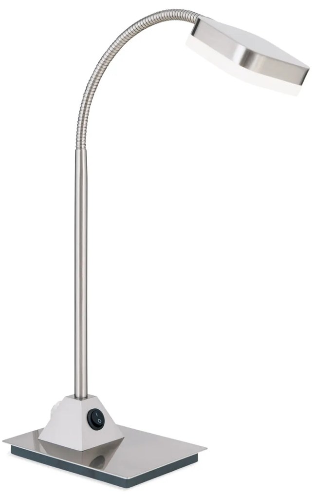 Veioza / Lampa de birou ajustabila Steno satin chrome