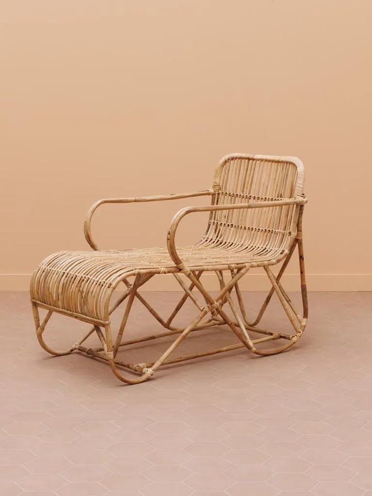 Sezlong din rattan, Abrazo