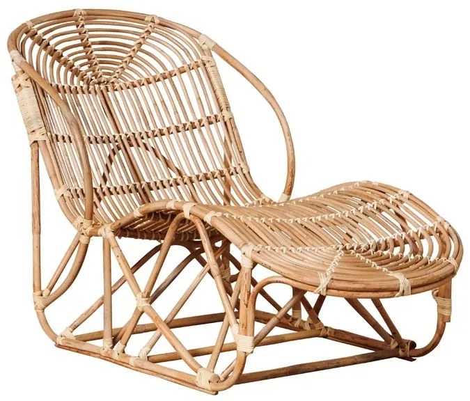 Sezlong din rattan, Pensao