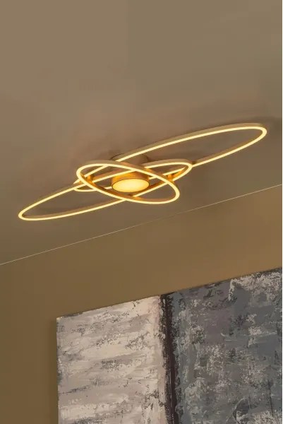 Lucide 53117/58/41 - Plafonieră LED GALACTICA LED/60W/230V