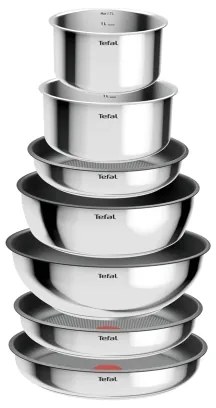 Tefal - Set de vase INGENIO COOK, 15 piese, din inox