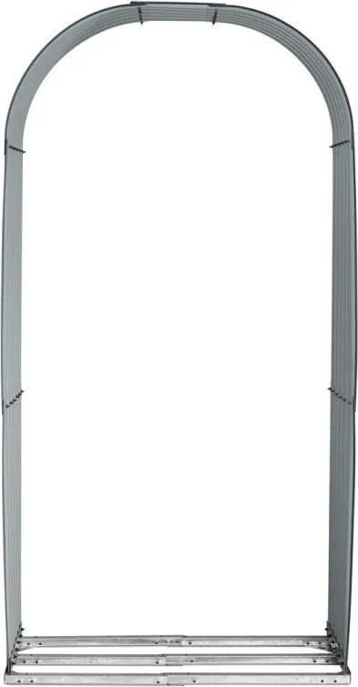 SUN OVAL depozit pentru lemne 103 x 40 x 200 cm