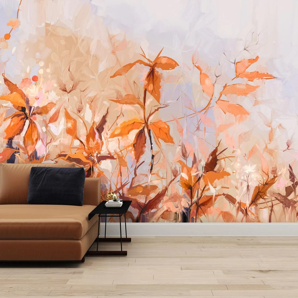 Fototapet - Flori,pictura) (147x102 cm)