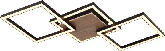 Globo 672844 - Plafonieră LED KENDRA LED/24W/230V 3000K 27,5x63 cm