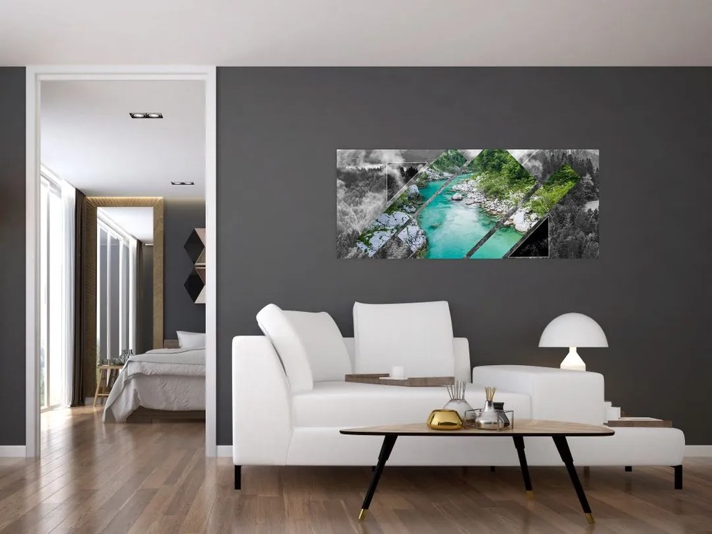 Tablou - Natura sălbatică (120x50 cm)