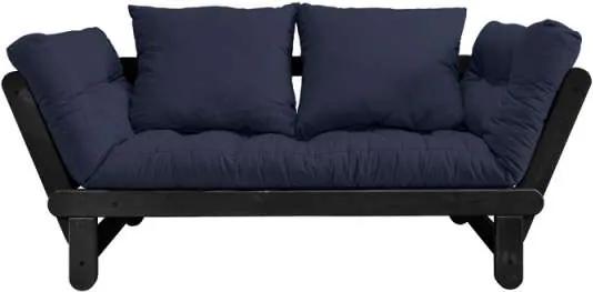 Canapea extensibilă bleumarin Beat Black