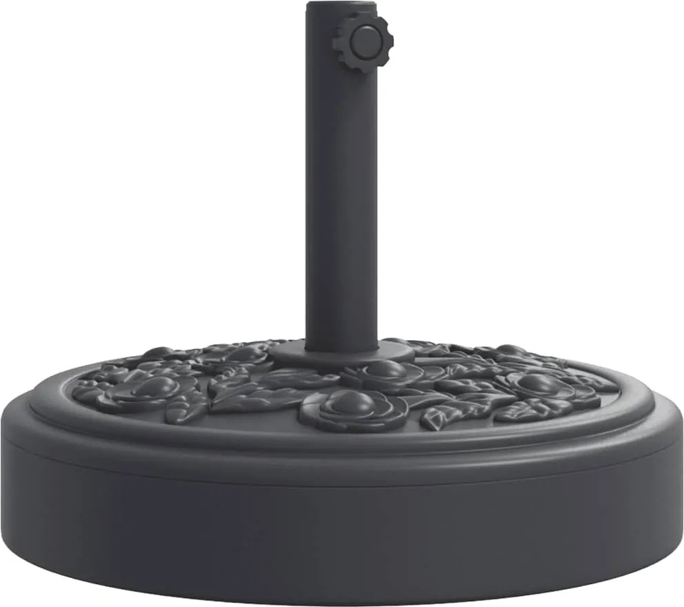 vidaXL Suport umbrelă pentru stâlpi Ø38 / 48 mm, 25 kg, rotund