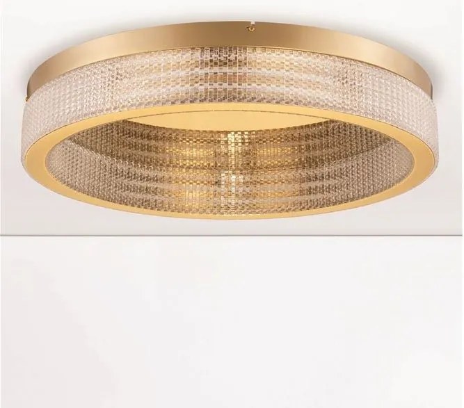 Lustra LED aplicata deosebita design modern KLEPSIDRA, 61cm