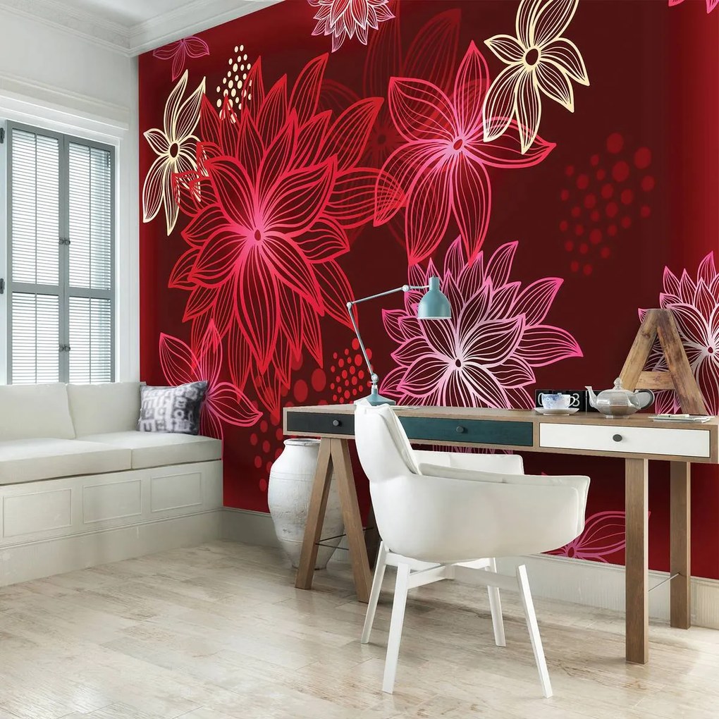 Fototapet - Flori (152,5x104 cm)
