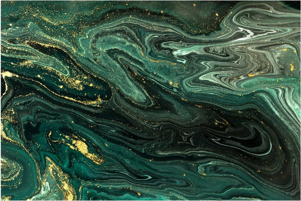 Tablou - Marmură verde (90x60 cm)