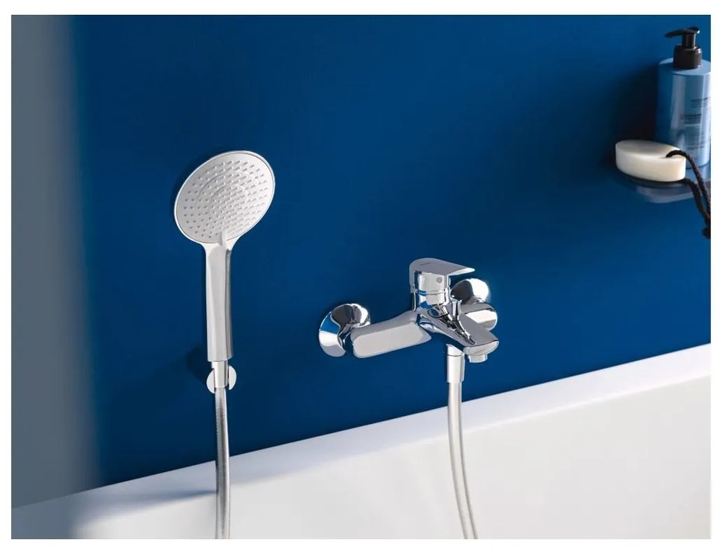 Duravit No. 1 baterie cada-dus perete crom N15230000010