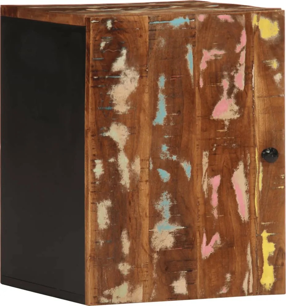 vidaXL Dulap de perete de baie, 38x33x48 cm, lemn masiv reciclat