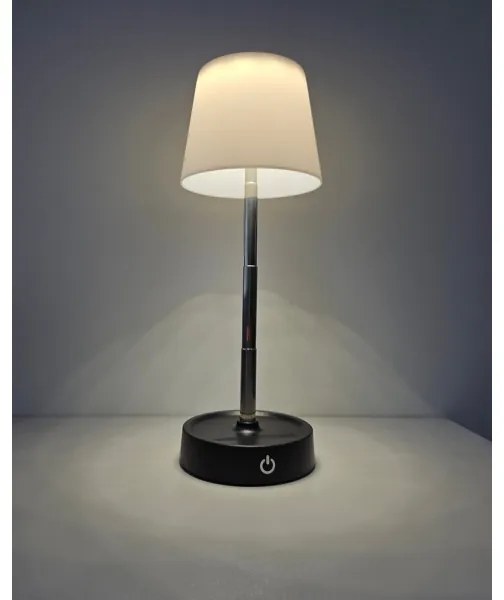 Lampă LED tactilă dimabilă de masă LED/3W/5V USB 800 mAh alb